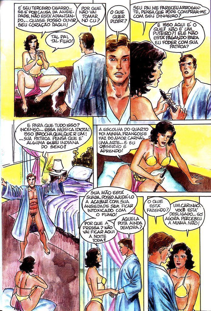 A casa dos prazeres - quadrinhos eroticos