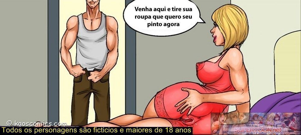 the massage - quadrinhos eroticos - 0042
