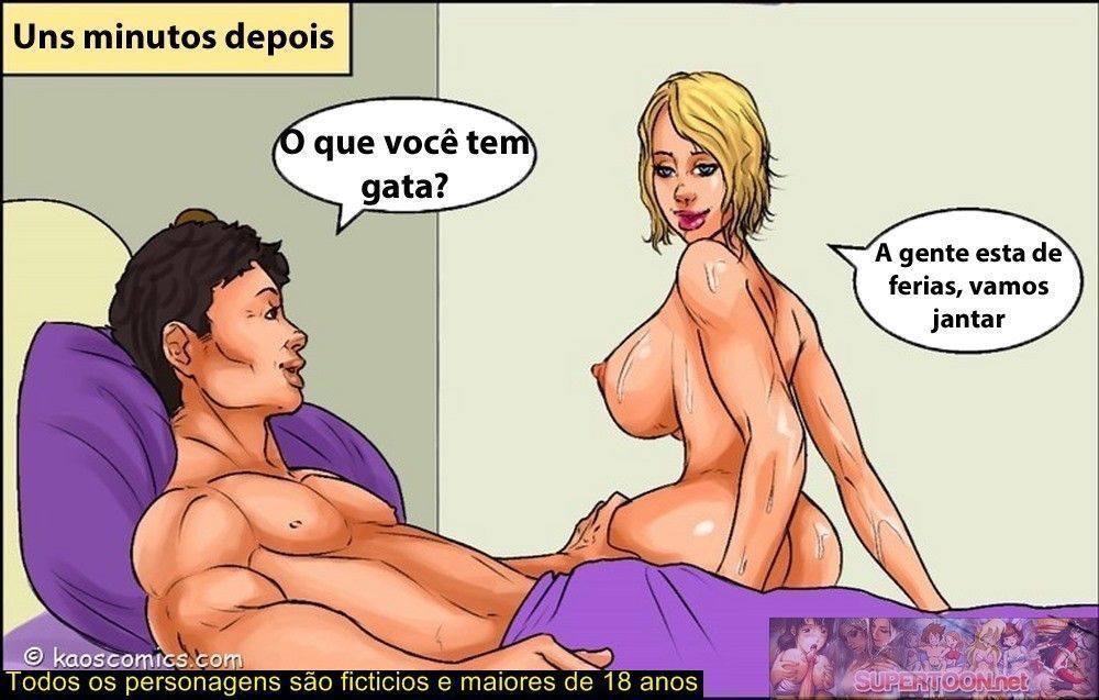 the massage - quadrinhos eroticos - 0131