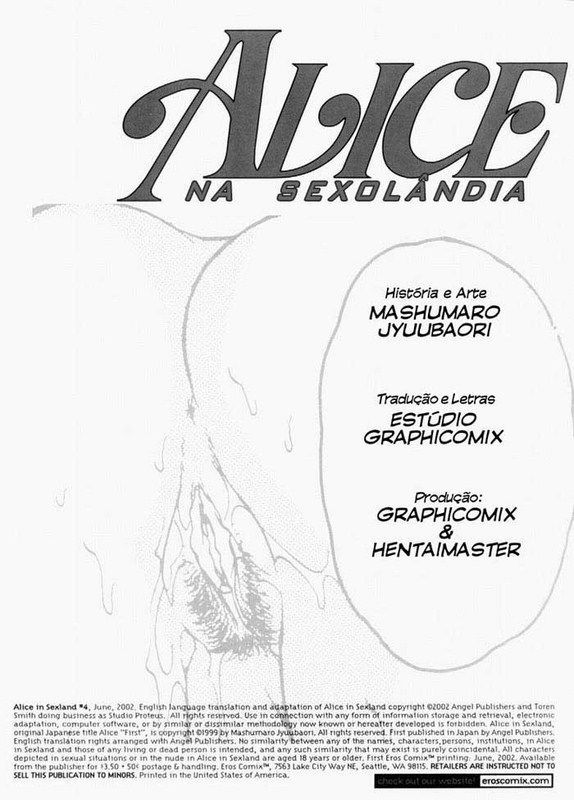 Alice in Sexland N.4- Manga Hentai